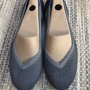 Rothy’s Grey Birdseye Flats 8.5